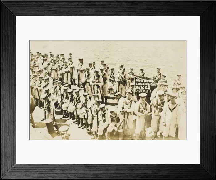 Framed Print : RNPS Landing at Beykoz Framed Print : RNPS Landing at Beykoz