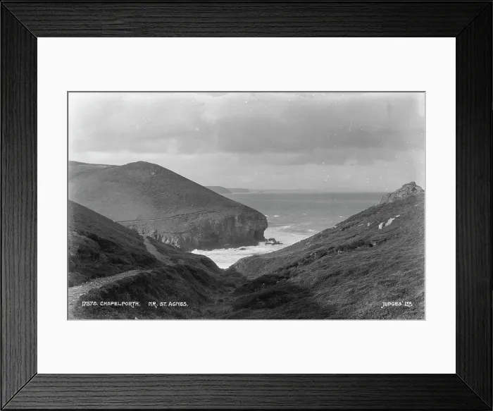 Framed Print : Chapel Porth, Near St. Agnes Framed Print : Chapel Porth, Near St. Agnes
