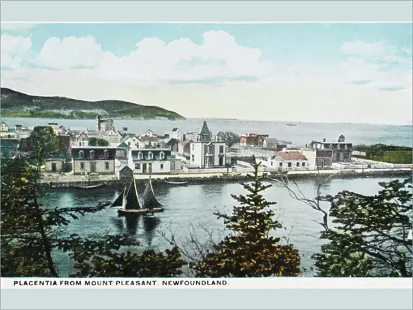 Placentia from Mount Pleasant, Newfoundland