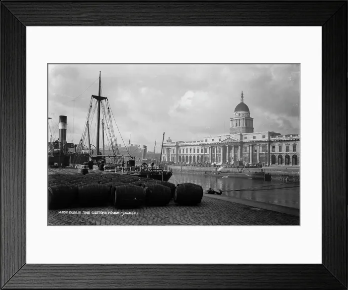 Framed Print : The Customs House, Dublin Framed Print : The Customs House, Dublin