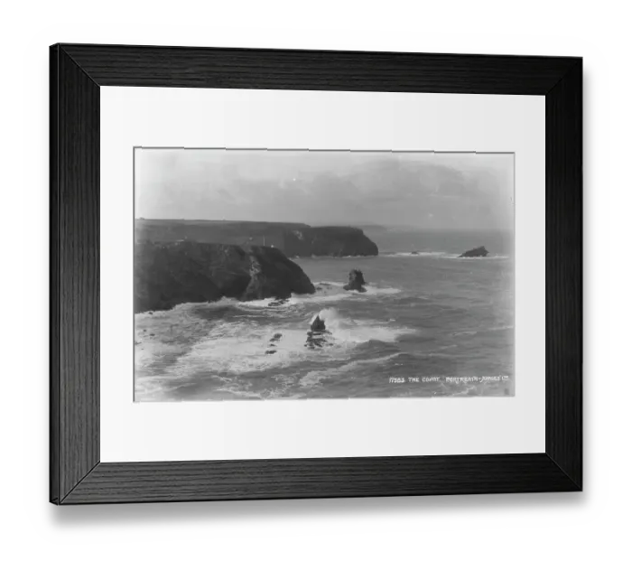 Framed Print : The Coast at Portreath Framed Print : The Coast at Portreath