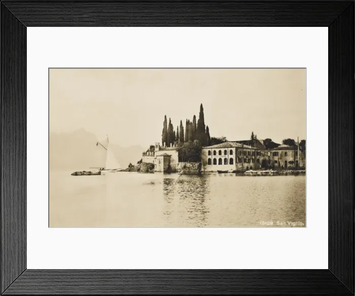 Framed Print : Italy - view of San Vigilio Framed Print : Italy - view of San Vigilio