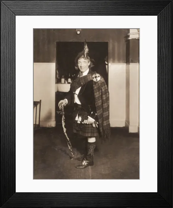 Framed Print : Harry Lauder at hospital matinee Framed Print : Harry Lauder at hospital matinee