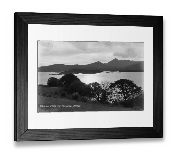 Framed Print : Glengarriff from the Castle Framed Print : Glengarriff from the Castle