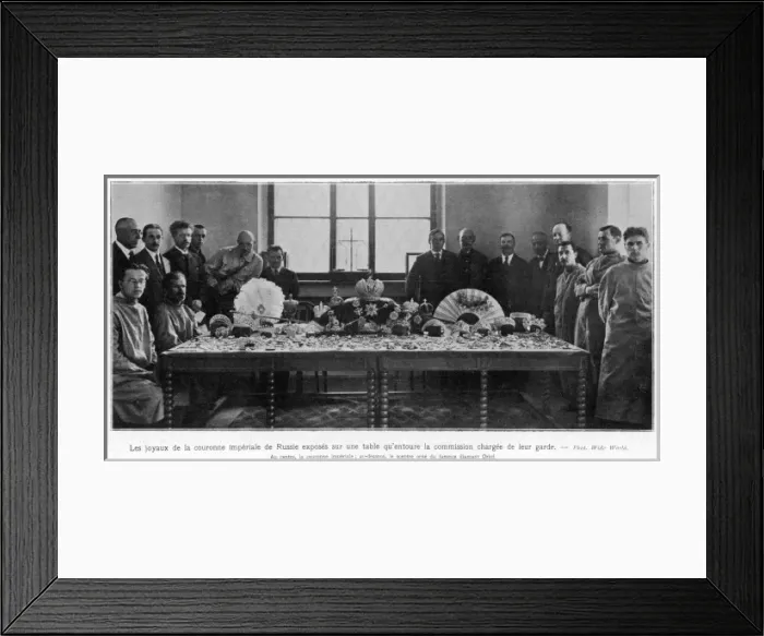 Framed Print : Crown jewels of Imperial Russia Framed Print : Crown jewels of Imperial Russia