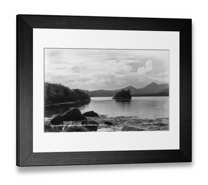 Framed Print : Scenic View of Brandy Island and Sugar Loaf Framed Print : Scenic View of Brandy Island and Sugar Loaf