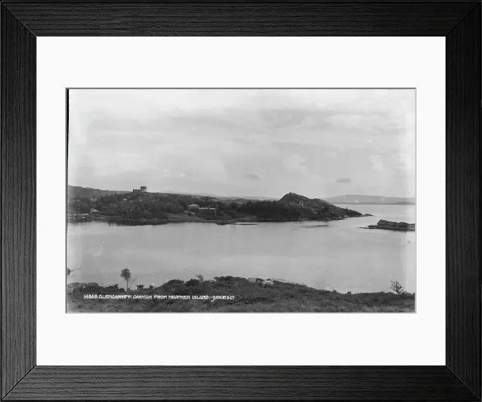 Framed Print : View of Glengarriff and Garnish Island from Heather Island Framed Print : View of Glengarriff and Garnish Island from Heather Island