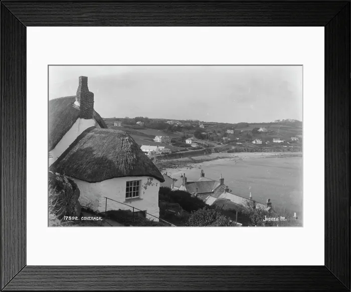 Framed Print : Scenic View of Coverack Framed Print : Scenic View of Coverack