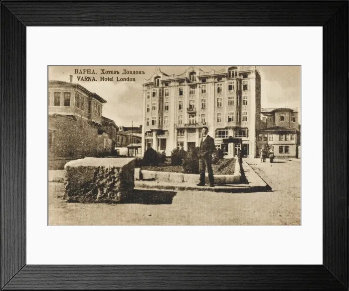 Framed Print : Bulgaria - Varna - The Hotel London Framed Print : Bulgaria - Varna - The Hotel London