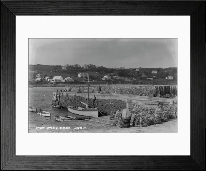 Framed Print : Coyerack Harbour Framed Print : Coyerack Harbour