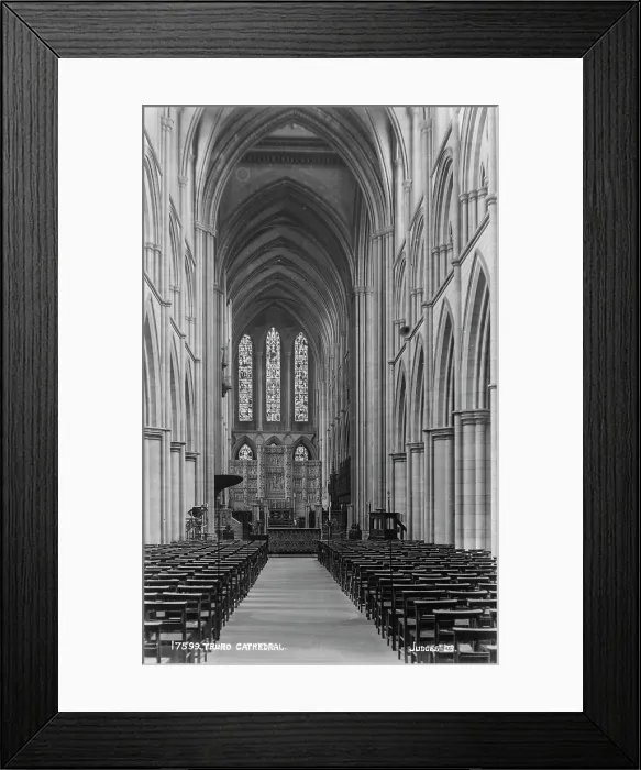 Framed Print : Interior of Truro Cathedral Framed Print : Interior of Truro Cathedral