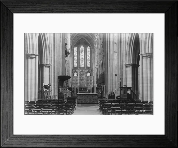 Framed Print : Interior of Truro Cathedral Framed Print : Interior of Truro Cathedral