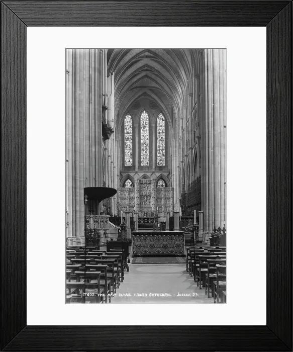 Framed Print : The Nave Altar, Truro Cathedral Framed Print : The Nave Altar, Truro Cathedral