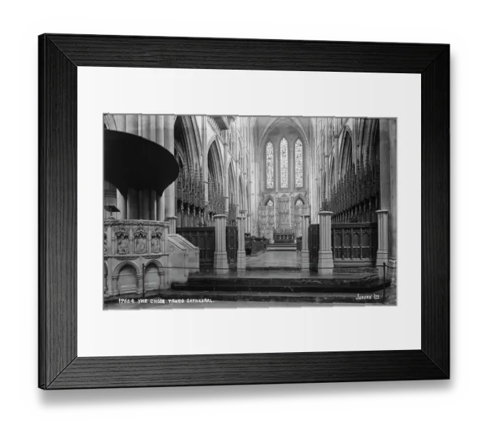 Framed Print : The Choir of Truro Cathedral Framed Print : The Choir of Truro Cathedral
