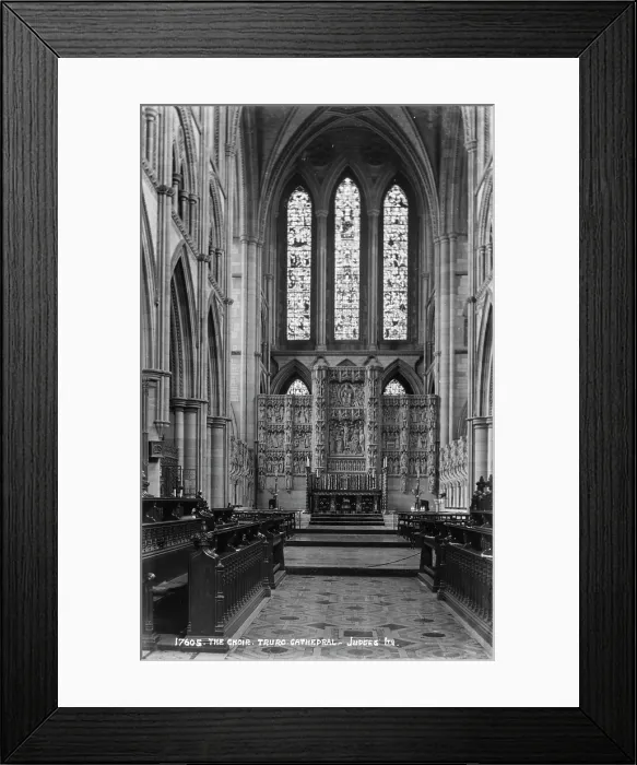 Framed Print : The Choir of Truro Cathedral Framed Print : The Choir of Truro Cathedral
