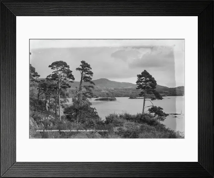Framed Print : Glengarriff Harbour from Heron Island Framed Print : Glengarriff Harbour from Heron Island