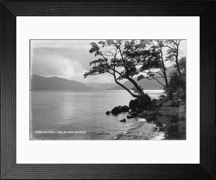 Framed Print : Tranquil View of Middle Lake Framed Print : Tranquil View of Middle Lake