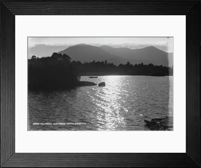 Framed Print : Glittering Water in Killarney Framed Print : Glittering Water in Killarney