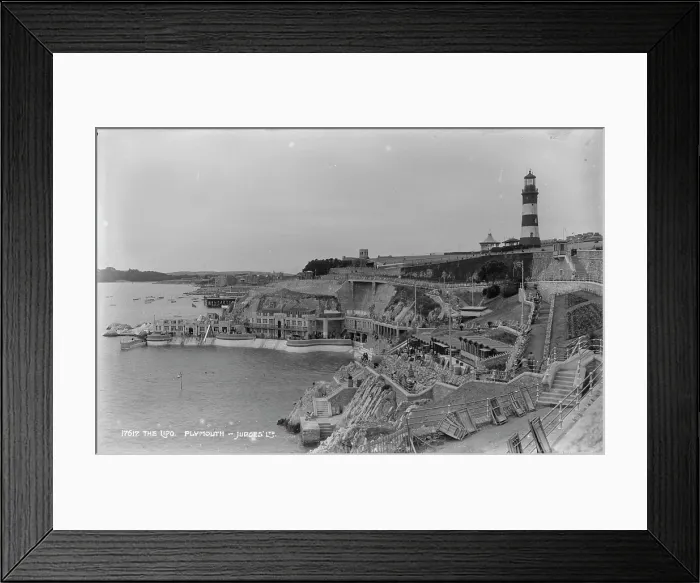 Framed Print : The Lido, Plymouth Framed Print : The Lido, Plymouth