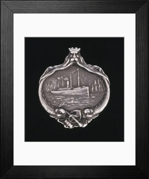 Framed Print : RMS Carpathia medal Framed Print : RMS Carpathia medal