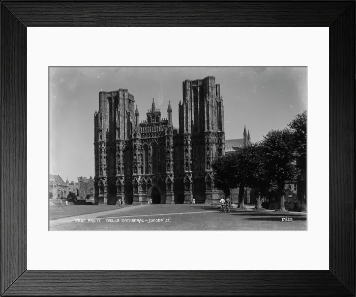 Framed Print : West Front of Wells Cathedral Framed Print : West Front of Wells Cathedral