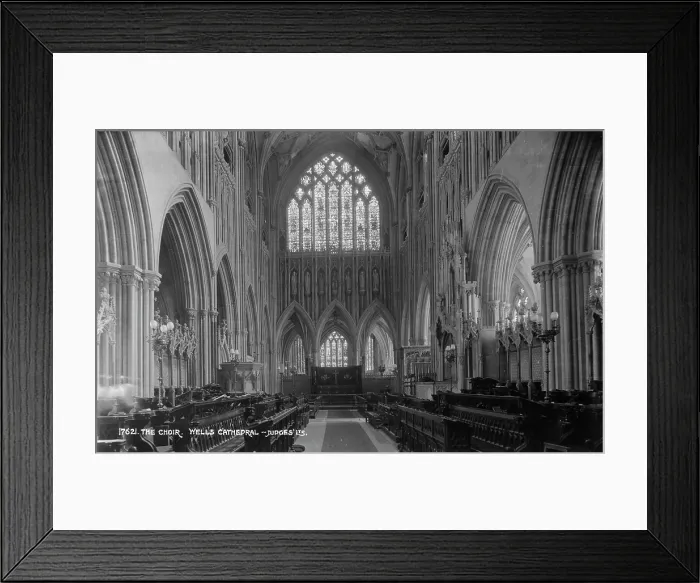 Framed Print : The Choir of Wells Cathedral Framed Print : The Choir of Wells Cathedral