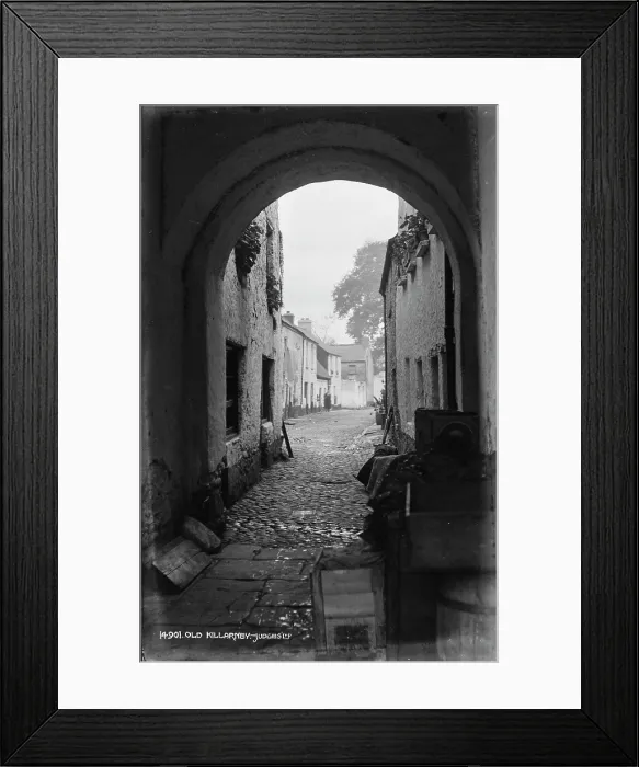 Framed Print : Old Killarney Street View Framed Print : Old Killarney Street View