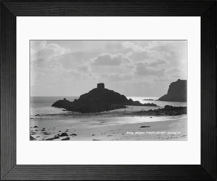 Framed Print : Portlet Bay, Jersey Framed Print : Portlet Bay, Jersey
