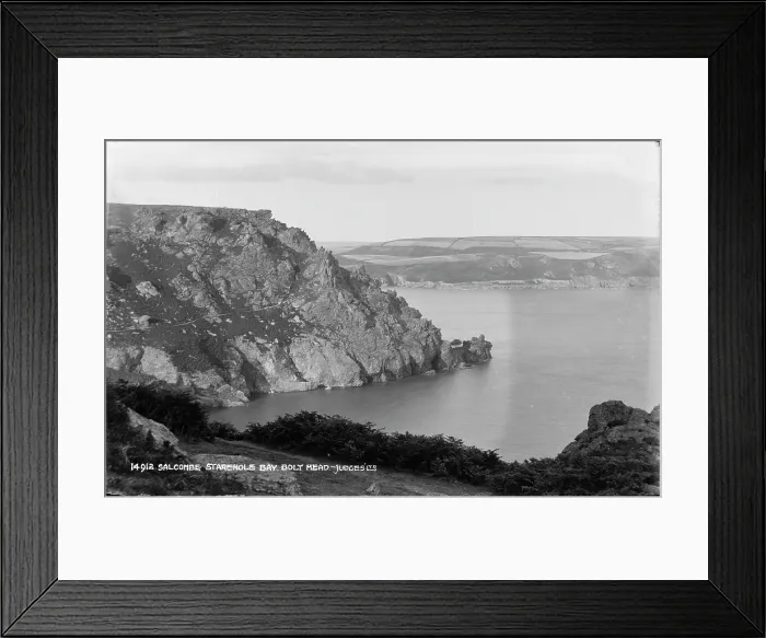 Framed Print : Starehole Bay at Bolt Head Framed Print : Starehole Bay at Bolt Head