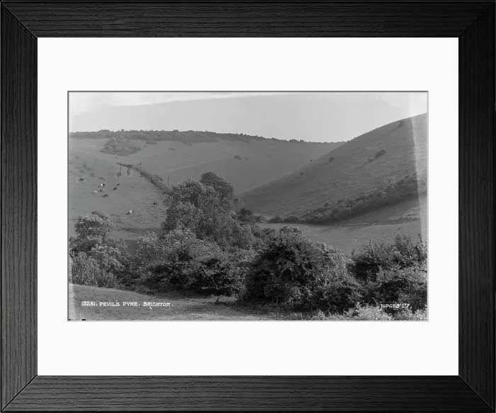 Framed Print : Scenic View of Devil's Dyke Framed Print : Scenic View of Devil's Dyke
