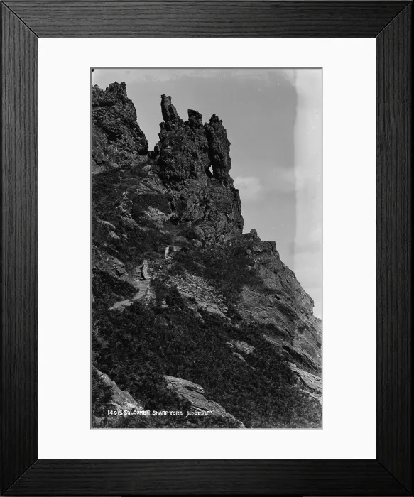 Framed Print : Salcombe Sharptors Framed Print : Salcombe Sharptors