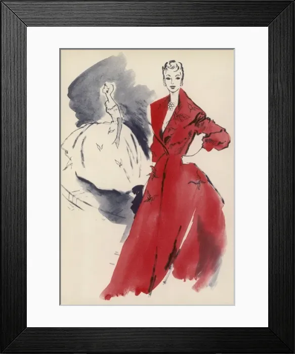 Framed Print : Formal wear for daytime occasions Framed Print : Formal wear for daytime occasions