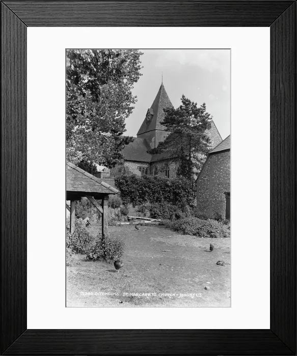 Framed Print : St. Margaret's Church in Ditchling Framed Print : St. Margaret's Church in Ditchling