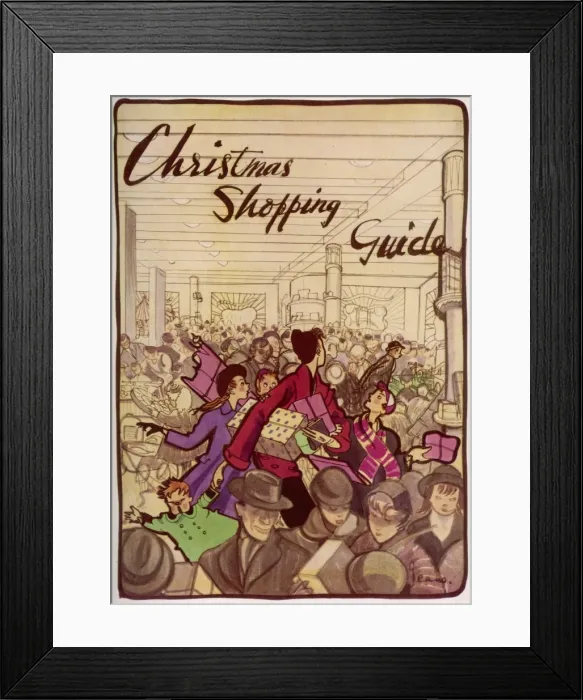 Framed Print : Tatler Christmas Shopping Guide Framed Print : Tatler Christmas Shopping Guide