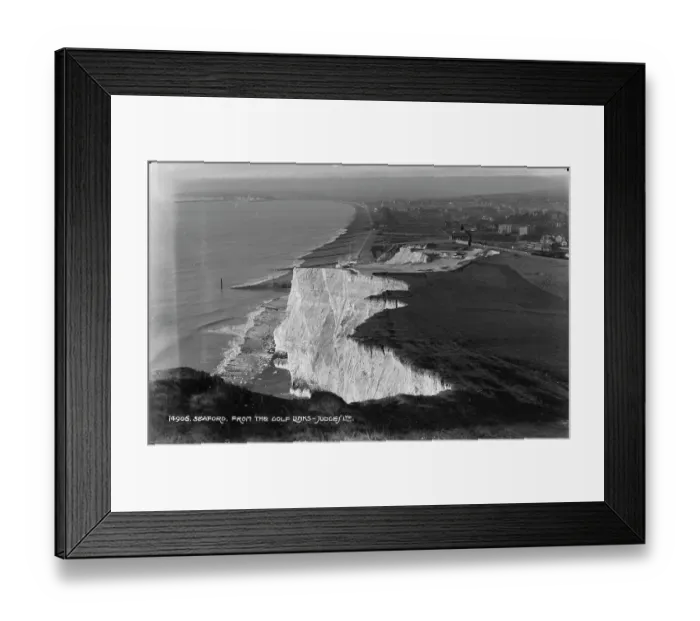 Framed Print : Seaford from the Golf Links Framed Print : Seaford from the Golf Links