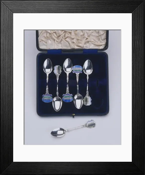 Framed Print : RMS Olympic spoons Framed Print : RMS Olympic spoons