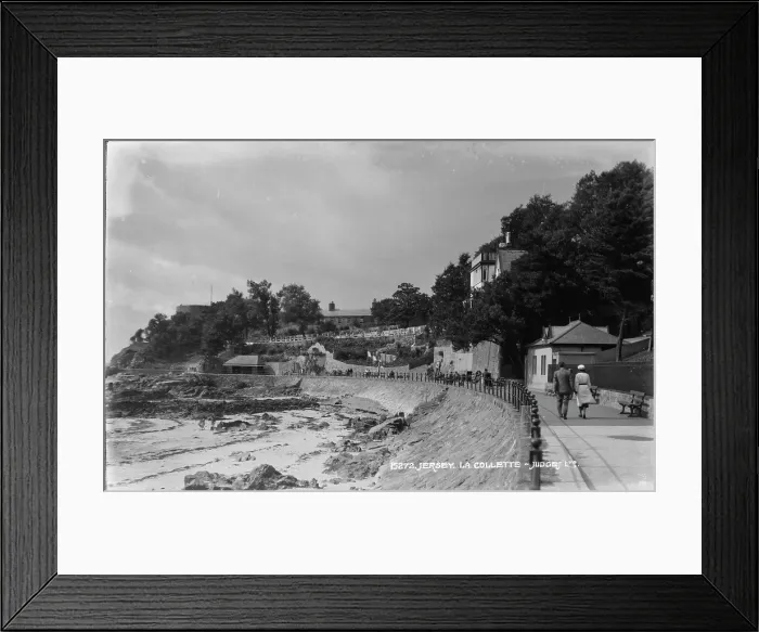 Framed Print : Scenic View of La Collette, Jersey Framed Print : Scenic View of La Collette, Jersey