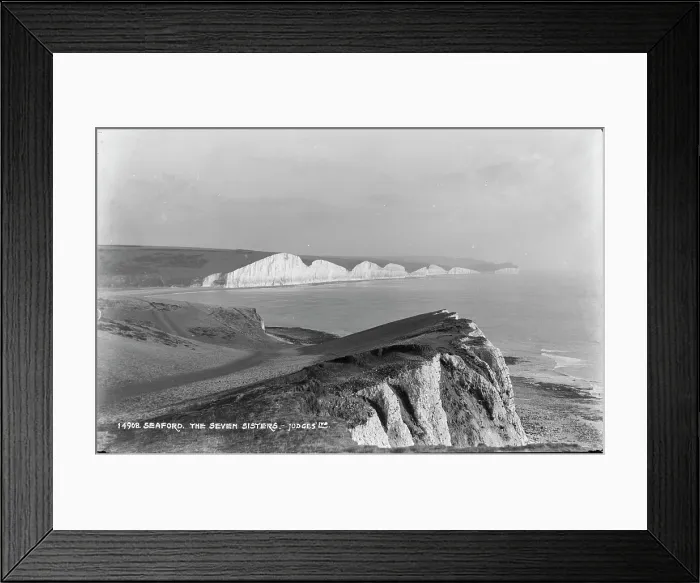 Framed Print : The Seven Sisters Cliffs Framed Print : The Seven Sisters Cliffs
