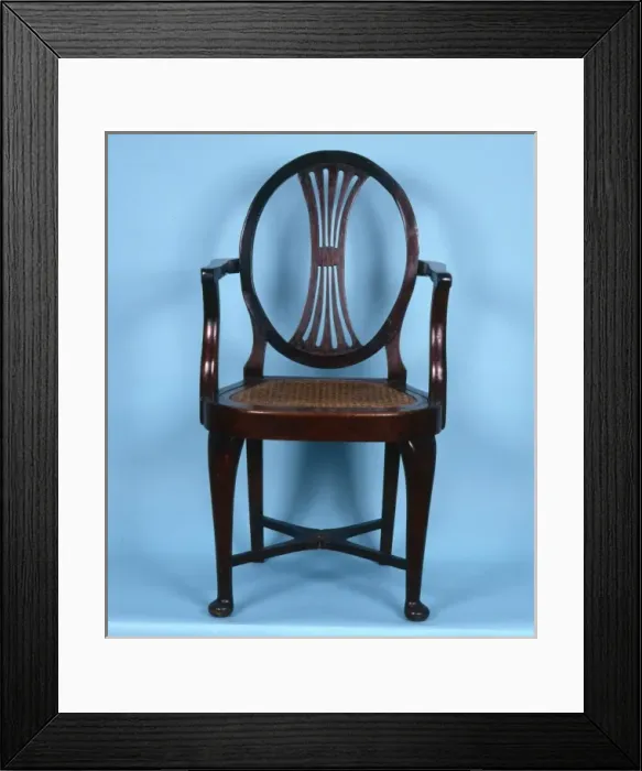 Framed Print : Titanic carver chair Framed Print : Titanic carver chair