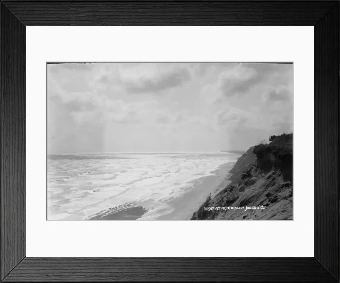 Framed Print : Coastal View at Mundesley Framed Print : Coastal View at Mundesley