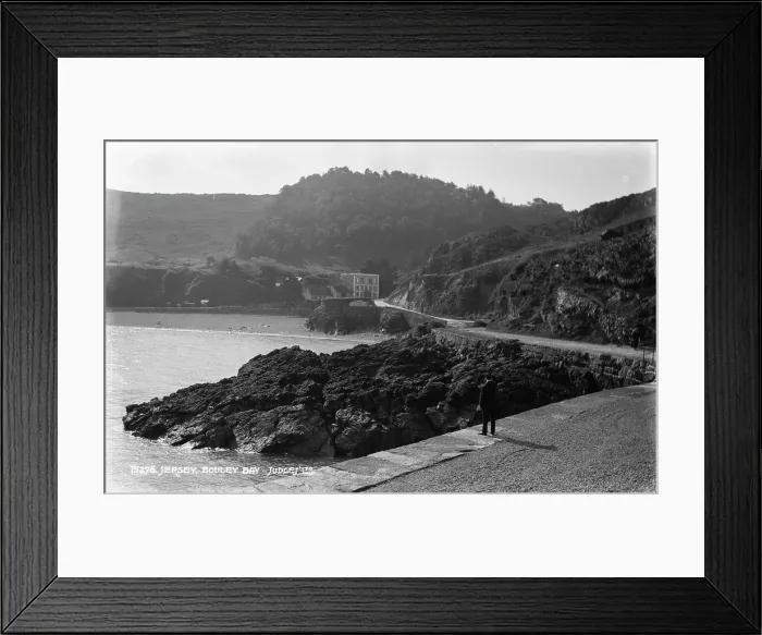 Framed Print : Scenic View of Bouley Bay Framed Print : Scenic View of Bouley Bay
