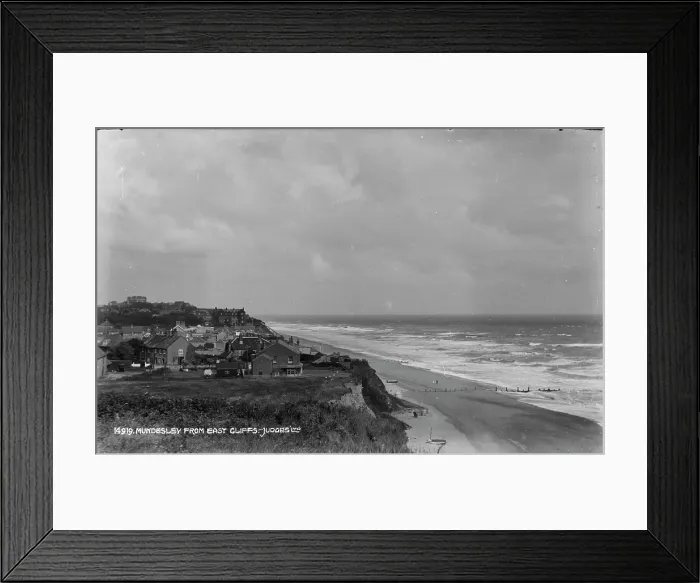 Framed Print : Mundesley from East Cliffs Framed Print : Mundesley from East Cliffs