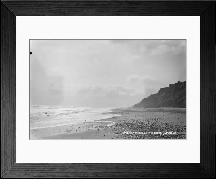 Framed Print : At Mundesley - The Shore Framed Print : At Mundesley - The Shore