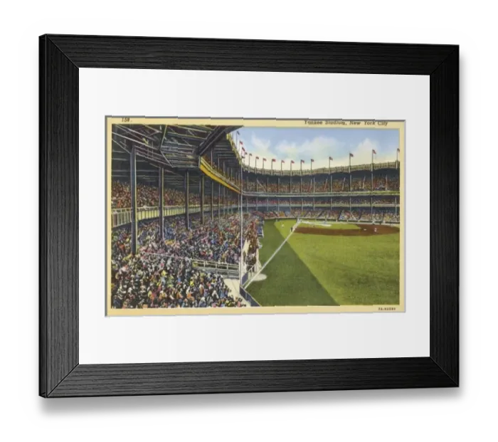 Framed Print : Yankee Stadium - New York Framed Print : Yankee Stadium - New York