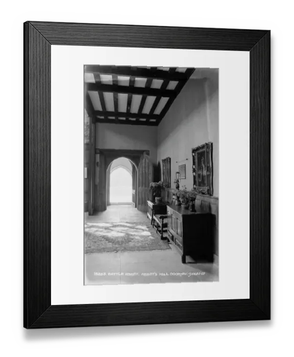 Framed Print : Abbot's Hall Doorway at Battle Abbey Framed Print : Abbot's Hall Doorway at Battle Abbey