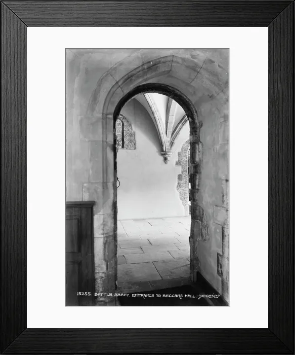 Framed Print : Entrance to Beggars Hall, Battle Abbey Framed Print : Entrance to Beggars Hall, Battle Abbey
