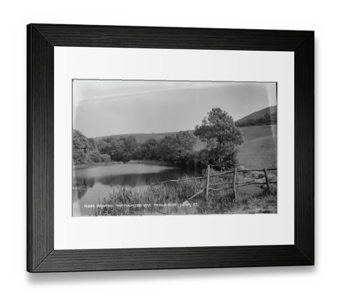 Framed Print : The Haunted Lake at Devil's Dyke Framed Print : The Haunted Lake at Devil's Dyke