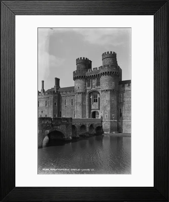 Framed Print : Herstmonceux Castle Framed Print : Herstmonceux Castle