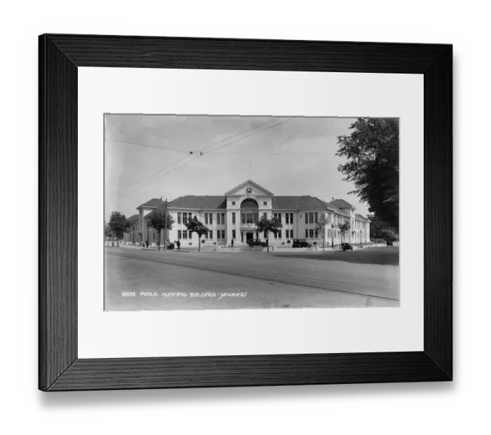 Framed Print : Poole Municipal Buildings Framed Print : Poole Municipal Buildings