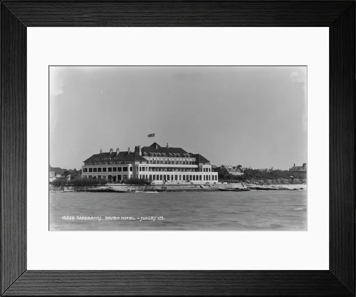 Framed Print : The Haven Hotel at Sandbanks Framed Print : The Haven Hotel at Sandbanks